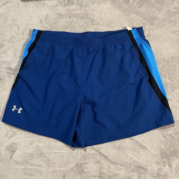 Under Armour Other - Under Armour Launch 5" Shorts Men's XXL 2XL Blue Running Athletic Shorts